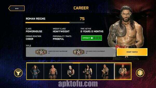 WWE 2K25 Netflix Edition APK Full