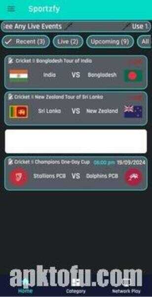 Sportzfy APK For Android