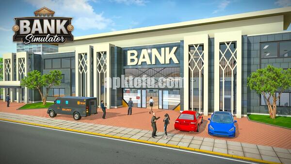 Idle Bank Simulator Money Game Mod APK Unlimited Money