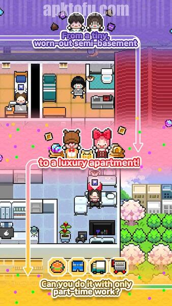 LivingAlone3 Mod APK Unlimited Money