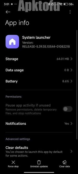 Hyperos Launcher Mod