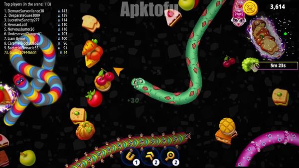 Worms Zone Mod APK Unlimited Money