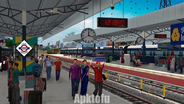 Indian Train Simulator Mod APK Unlimited Money