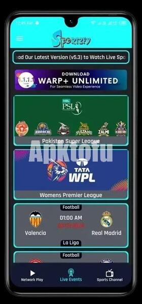 Sportzfy TV APK Latest Version
