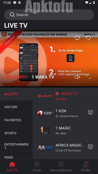 Waka TV Renewal Code APK