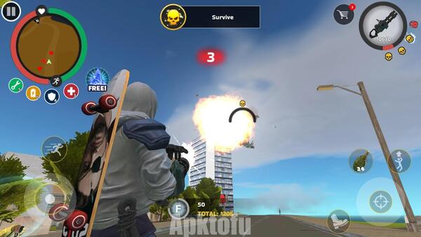 Download Rope Hero Mafia City Wars Mod APK