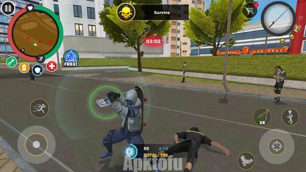 Rope Hero Mafia City Wars Mod APK unlimited money and gems
