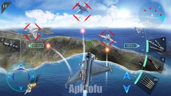 Sky Fighters 3D Mod APK unlimited money