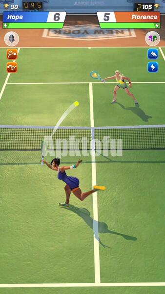 Tennis Clash Mod APK unlimited money and gems