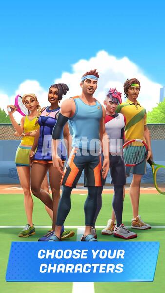 Tennis Clash Mod APK unlimited money