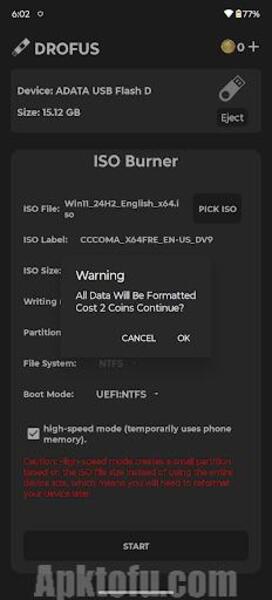 Rufus APK Unlimited Coins