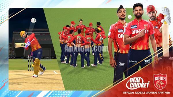 Real Cricket Swipe Mod APK Unlocked Everything