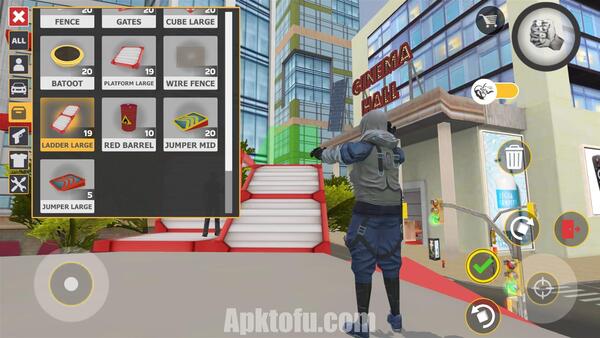 Rope Hero Cheatground MOD APK All Levels Unlocked