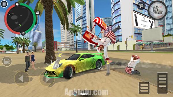 Rope Hero Cheatground MOD APK Unlocked Everything