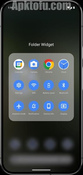 Folder Widget Mod APK Unlocked Everything
