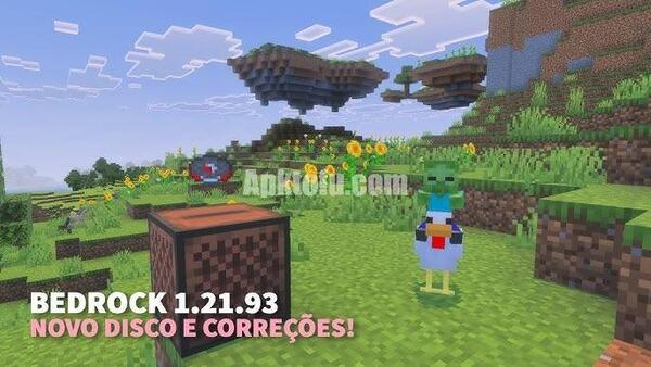 Minecraft Bedrock 1.21.93 APK For Android