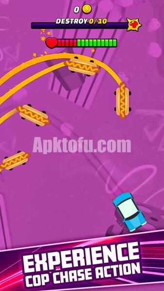 Police Pursuit Mod APK Unlocked Items