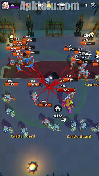 Blood Invasion Mod APK Attack