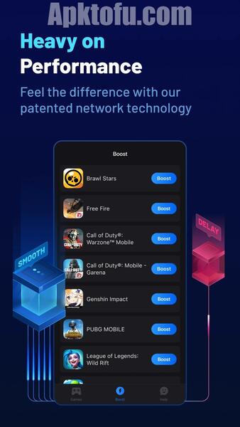 GearUP Booster Mod APK Premium Unlocked