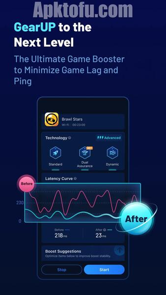 GearUP Game Booster Mod APK