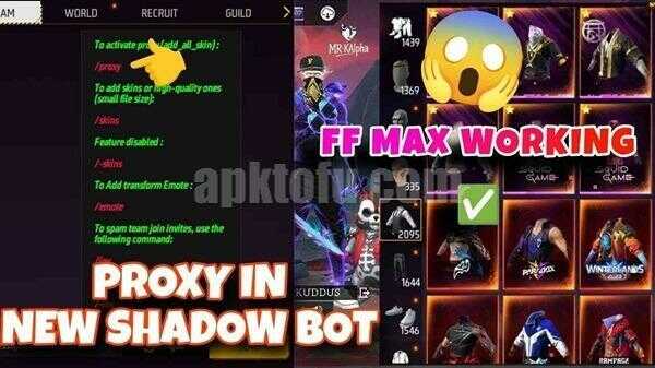 Shadow Bot Pro APK Free Fire