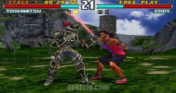 Tekken 3 Old Version APK All Characters Unlocked