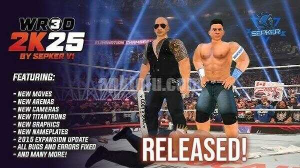 WR3D 2K25 Mod APK Download Unlocked Everything