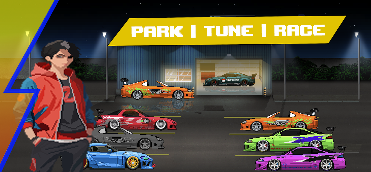 Pixel Car Racer Mod APK All Cars Unlocked